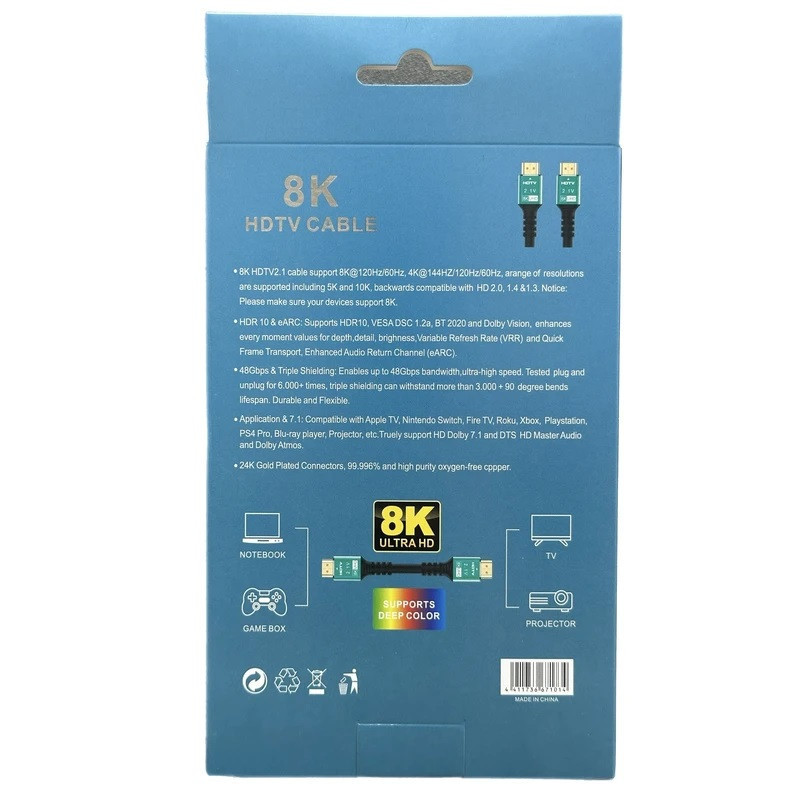 کابل HDMI وان مکس مدل 8k طول 1.5 متر