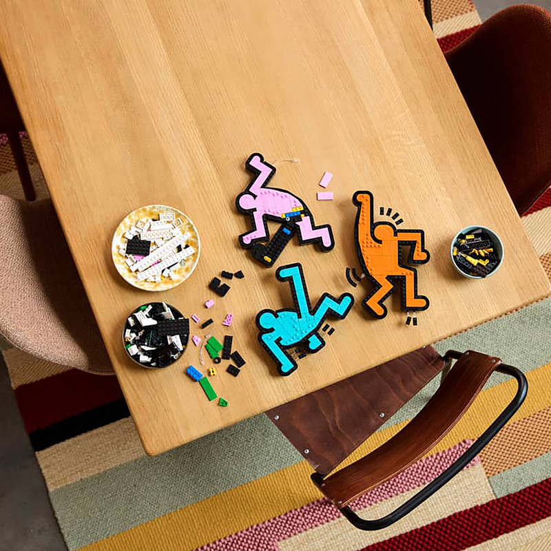 لگو 1773 تکه سری Art مدل Keith Haring Dancing Figures کد 31216