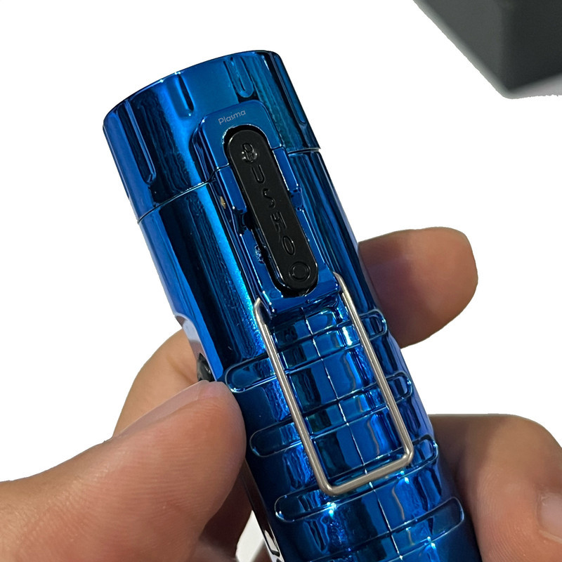 فندک شارژی پلاسما طرح ماشین اصلاح دار مدل دوکاره A+