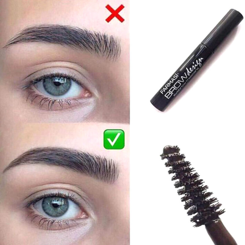 ژل ابرو فارماسی مدل Brow Design Clear Brow Gel حجم 5 میلی لیتر