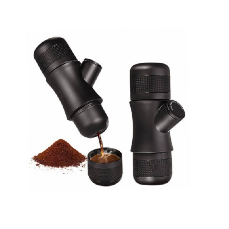 اسپرسوساز 800 میلی‌لیتری تریم مدل HS-8201، با مصرف پودر قهوه، مناسب تهیه اسپرسو، ریسترتو، موکا و امریکانو، دارای 1 عدد نازل قهوه