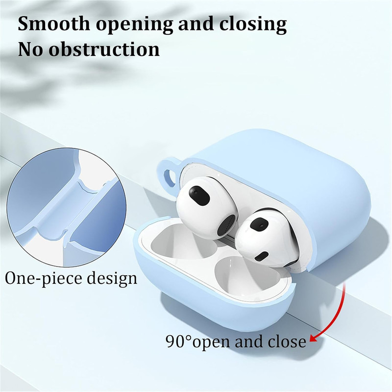 کاور هاپلایت مدل Silicone HL مناسب برای کیس اپل AirPods 4