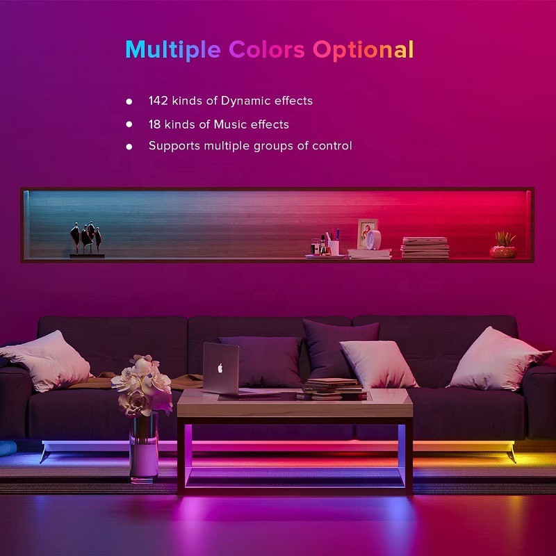 ریسه ال ای دی RGB مدل Modern moods طول 10 متر