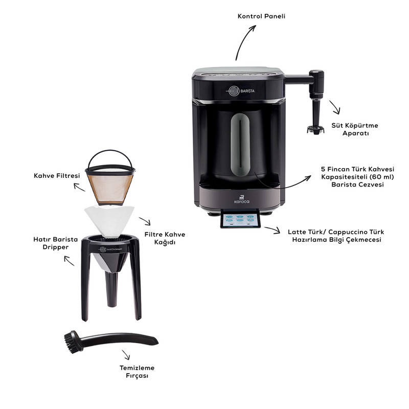 قهوه‌ساز کاراجا مدل Hatir Barista