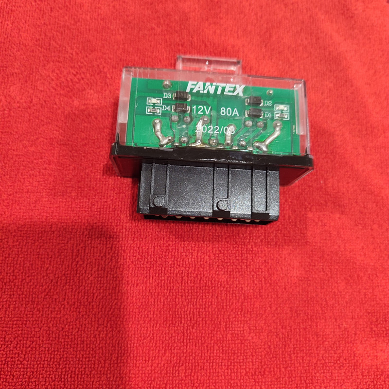 رله دوبل شیشه ای 12V80A کد ۲۰۲۲۰۳