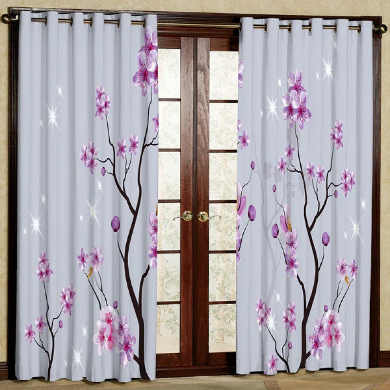 پرده مدل چاپی هازان پانچی کد 268 سایز 200x140 سانتی متر