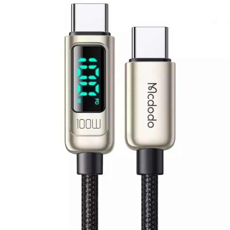 کابل USB-C مک دودو مدل Digital Pro 100W PD Fast Charge طول 1.2 متر