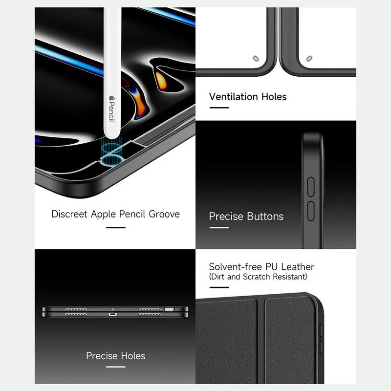 کیف کلاسوری دوکس دوکیس مدل MAGI مناسب برای تبلت Apple iPad Pro 20242025-11 Inch