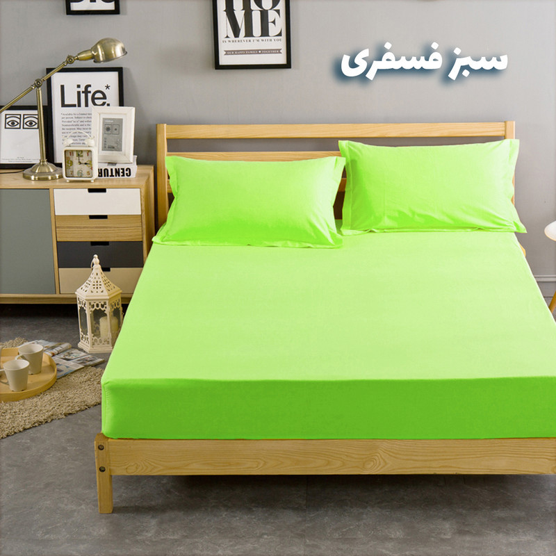 سرویس ملحفه بومرنگ مدل Simple-160 دو نفره 3 تکه