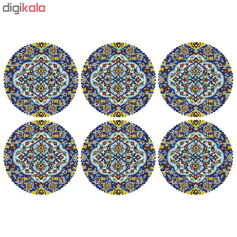 زیربشقابی مدل U2-42400 بسته 6 عددی