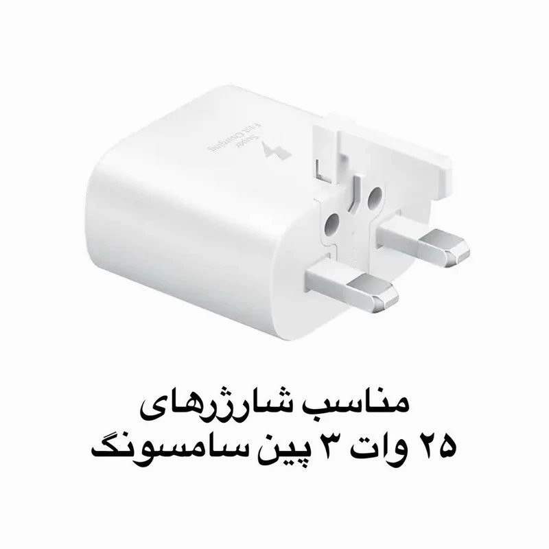 محافظ کابل طرح پنجه به همراه محافظ شارژ دیواری مجموعه 4 عددی