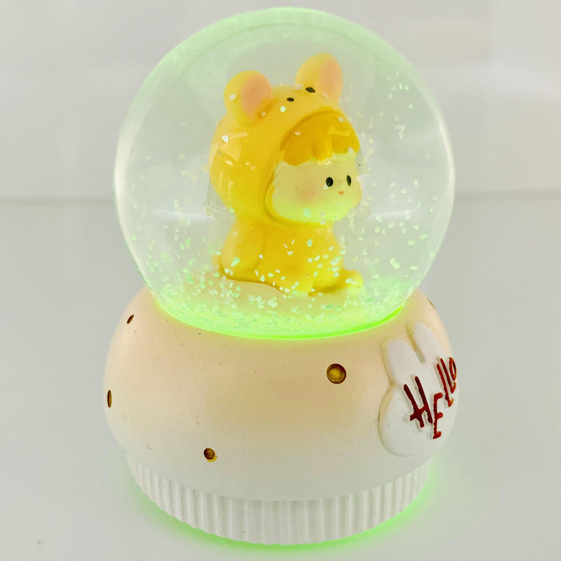 گوی مدل چراغدار HELLO طرح baby موش کد D1623.11.S300