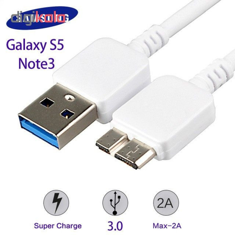 کابل تبدیل USB به Micro-B مدل Note3 طول 1 متر