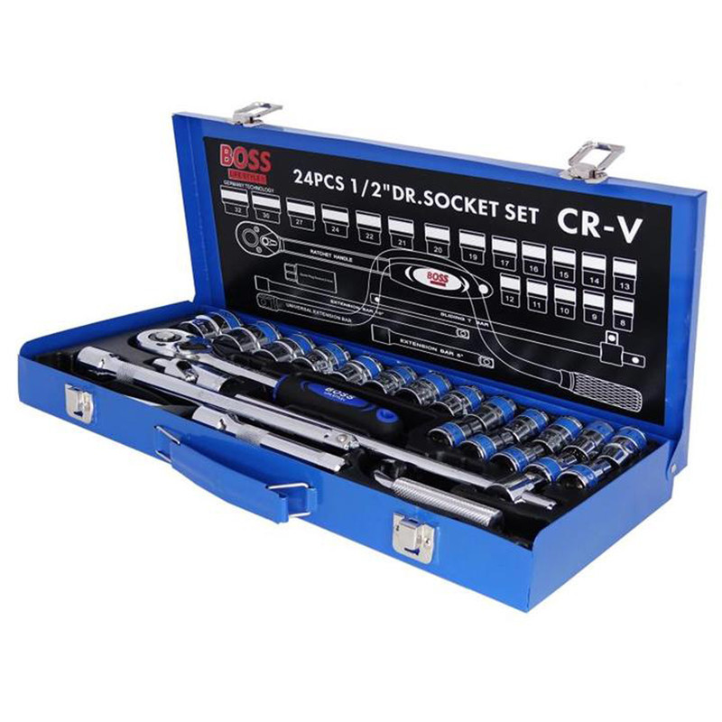 آچار بکس باس مدل Cr-v مجموعه 24 عددی