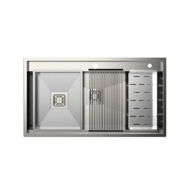 سینک ظرفشویی استیل توکار یک لگنه استیل البرز مدل 955