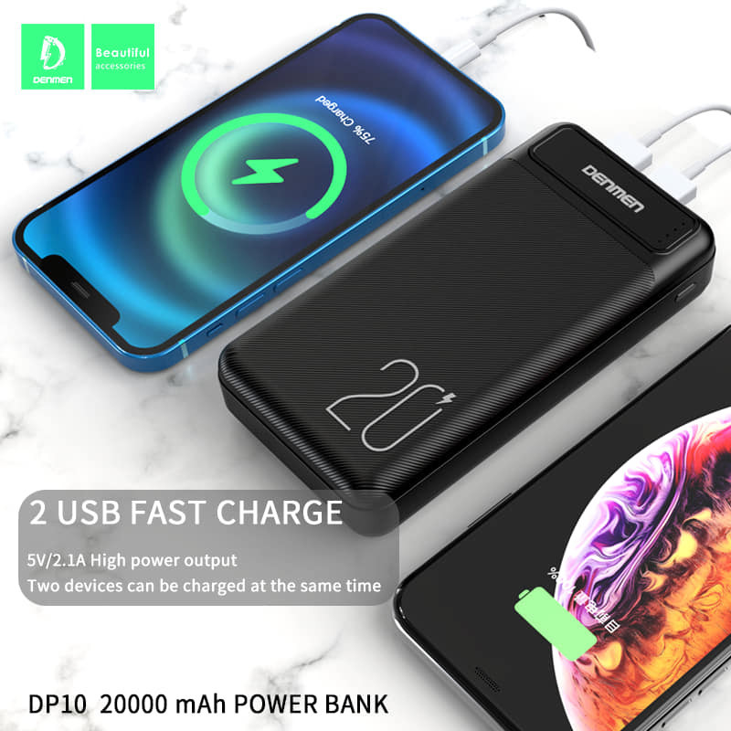پاوربانک دنمن مدل DP10 ظرفیت 20000 میلی آمپر ساعت