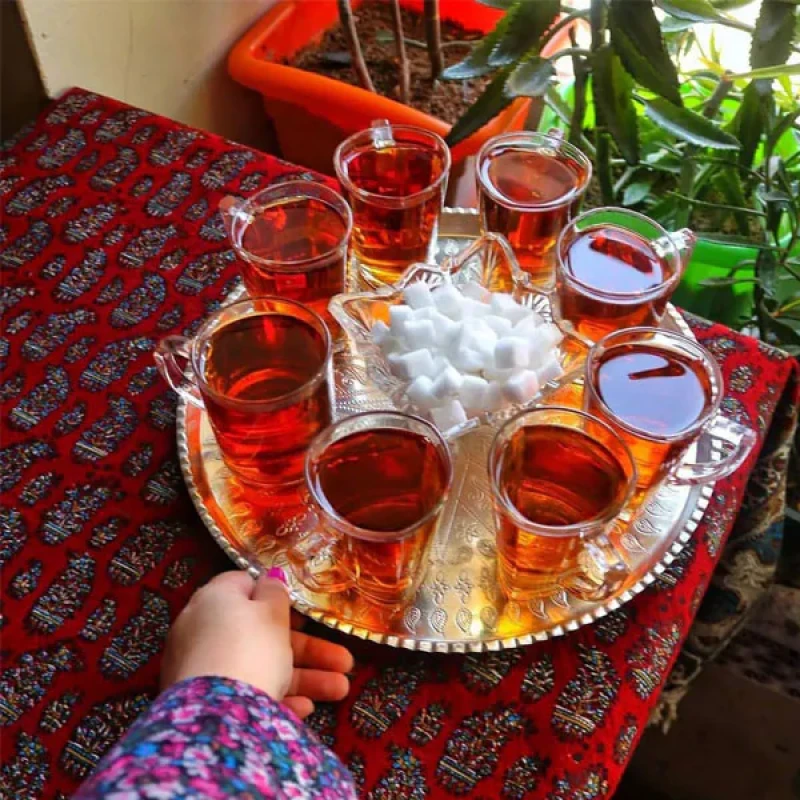 سینی مسی مدل دایره کد ZH20.1