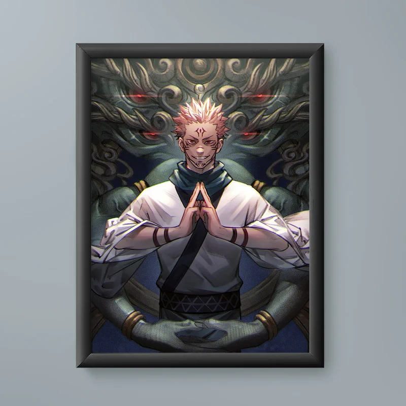 تابلو مدل سوکونا جوجوتسو کایسن 04 sukuna jujutsu kaisen