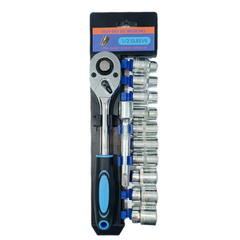 آچار و سری بکس نیو تولز مدل 12pcs درایو 12 بسته 12 عددی