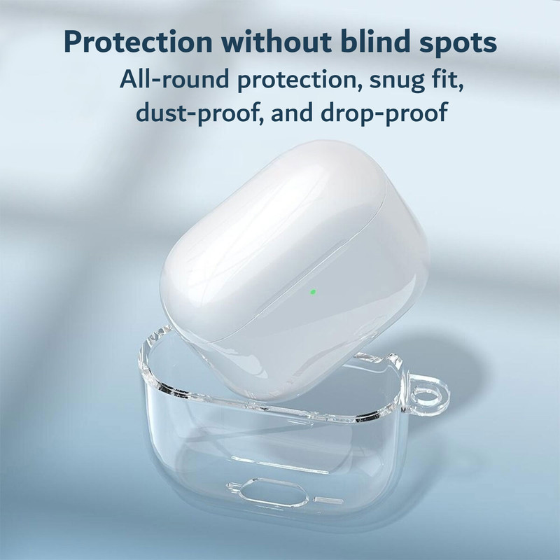 کاور هاپلایت مدل Clear Transparent HL مناسب برای کیس اپل AirPods 4