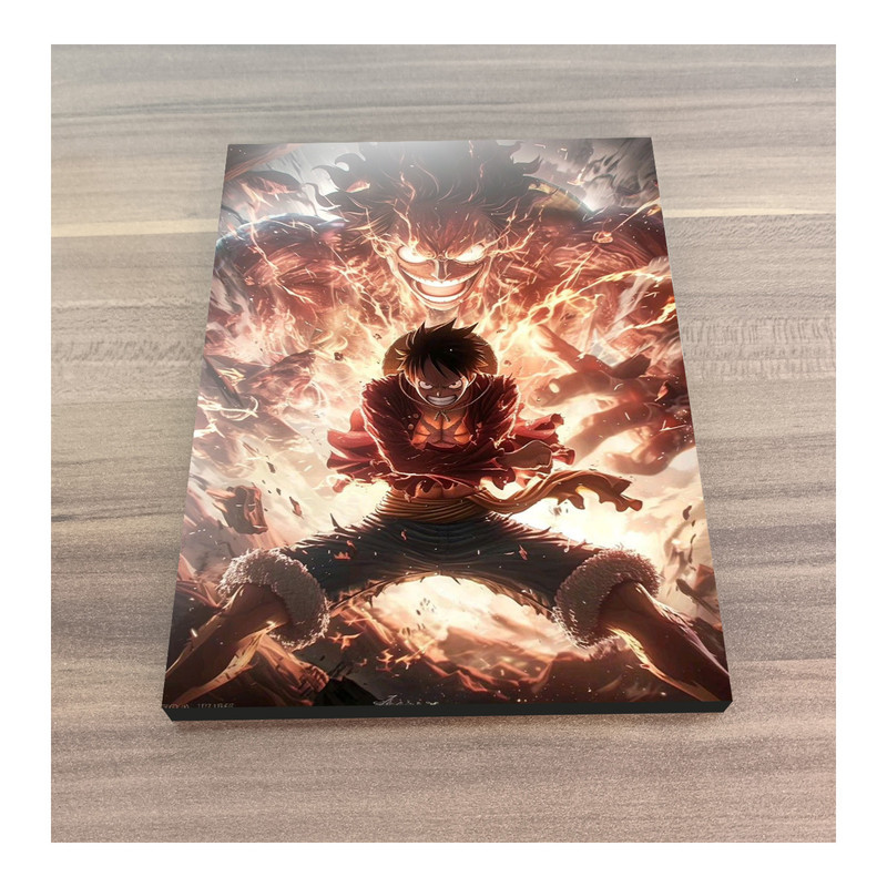 تابلو شاسی گوفی مدل لوفی انیمه وان پیس طرح One Piece Luffy کد DOBL147