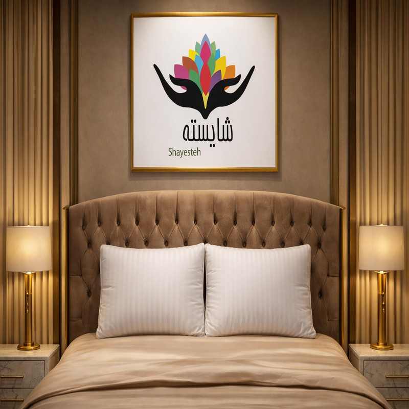 بالش شایسته مدل TEX98 سایز 40*60 سانتی متر