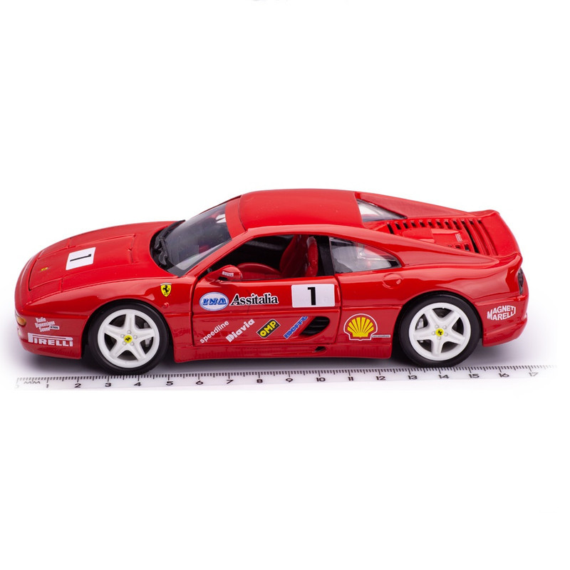 ماکت ماشین بوراگو مدل FERRARI F355 CHALLENGE