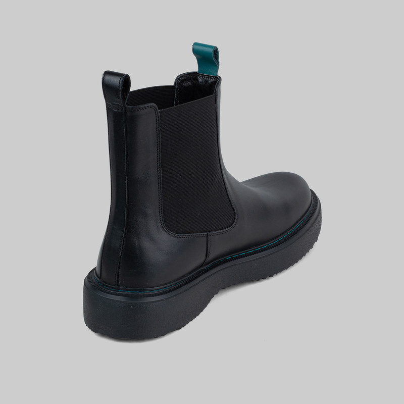 نیم بوت مردانه چرم مشهد مدل J6366-001-42