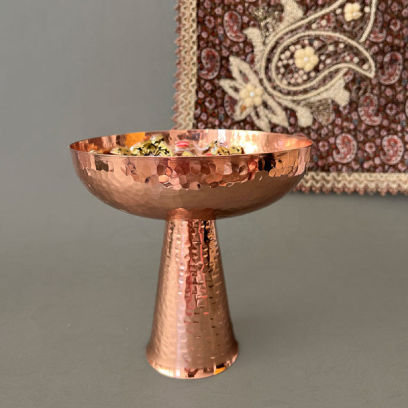 شکلات خوری مسی مدل استوانه ای کد ZH344.1