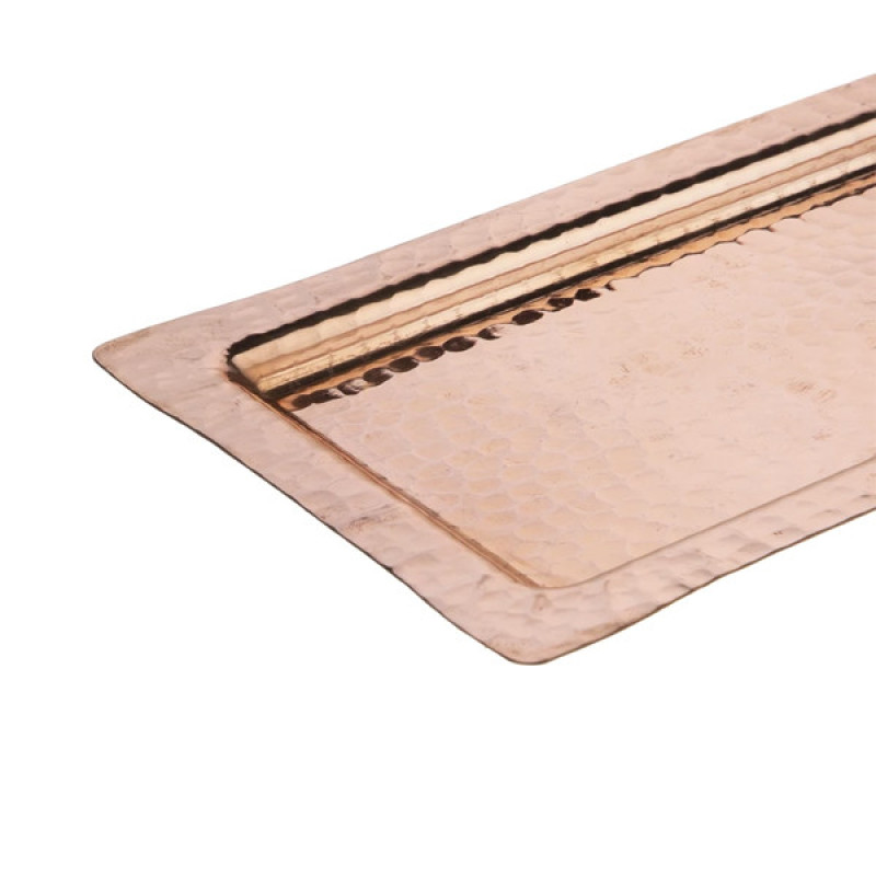 سینی مسی مدل پایه کوتاه کد ZH329