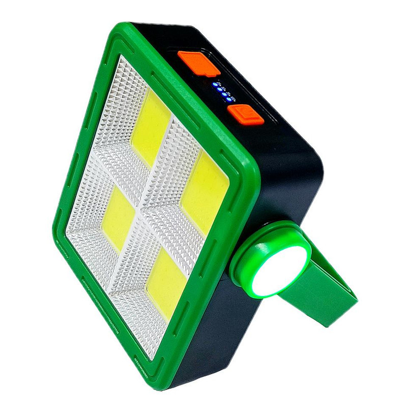 نور افکن دستی مدل خورشیدی کد 9805A با نور مهتابی