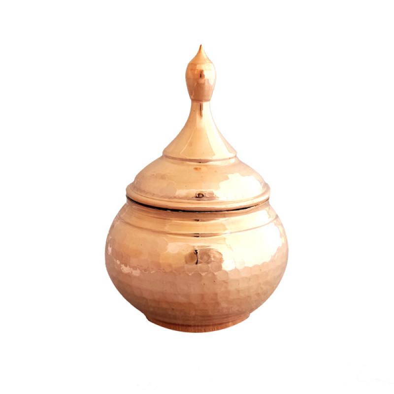 شکلات خوری مسی طرح بدون پایه کد ZH228.2