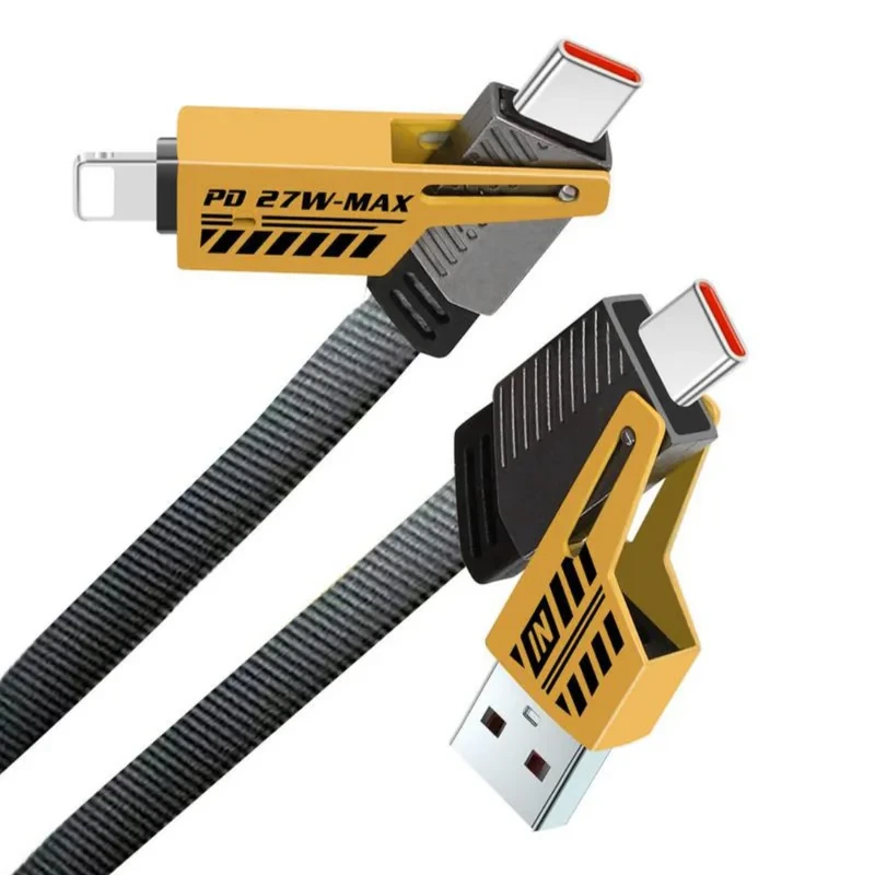 کابل تبدیل USB USB-C به لایتنینگUSB-C  مدل  PD 27 W-MAX طول 12 متر