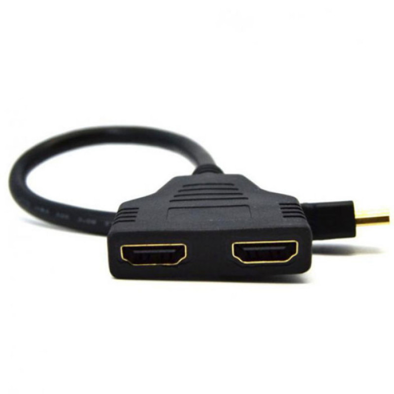 کابل تبدیل 1 به 2 HDMI مدل FULL HD_PLUS