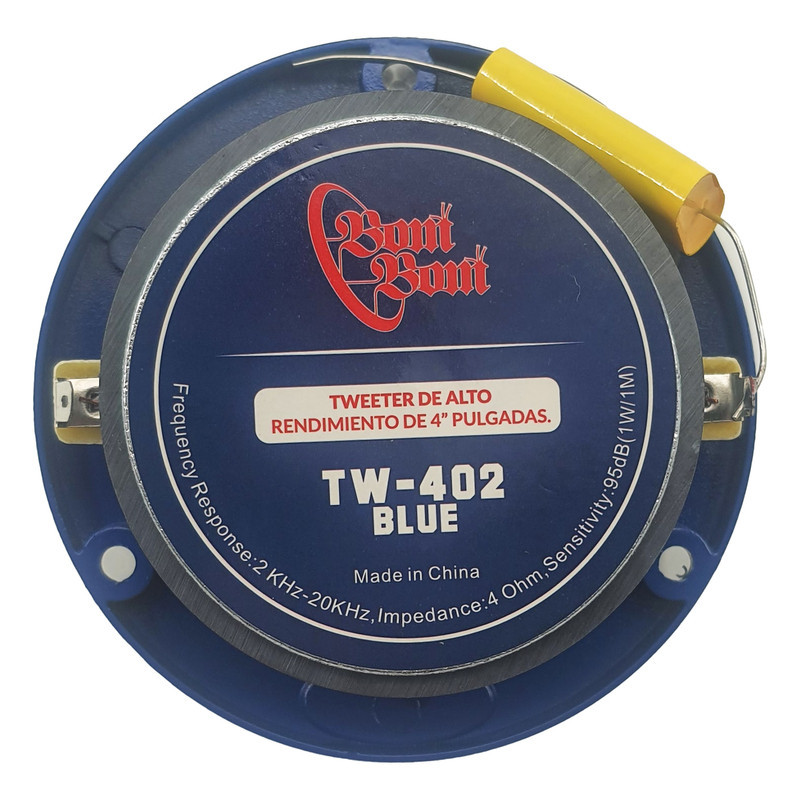 سوپر تیوتر پشت و جلو بوم بوم مدل TW-402 سایز 3.5 اینچ بسته دوعددی