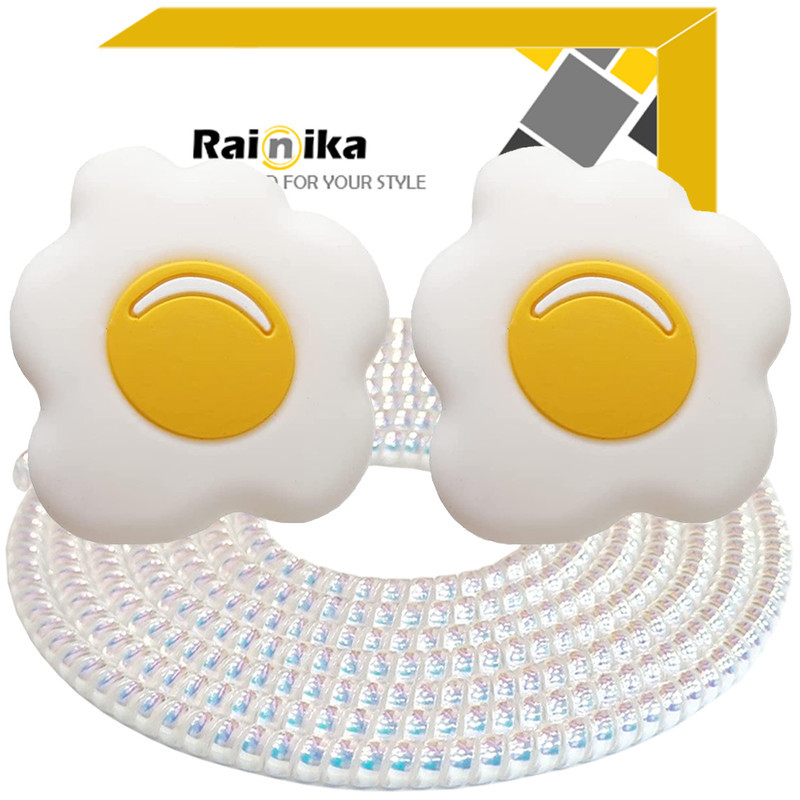 محافظ کابل شارژ و هندزفری رینیکا مدل Egg KK 03 مجموعه 3 عددی