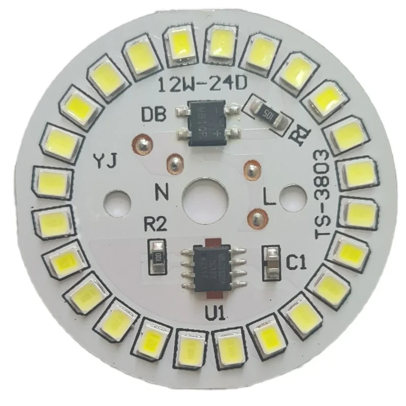 چیپ ال ای دی 12 وات مدل TS-3803 بسته 5 عددی
