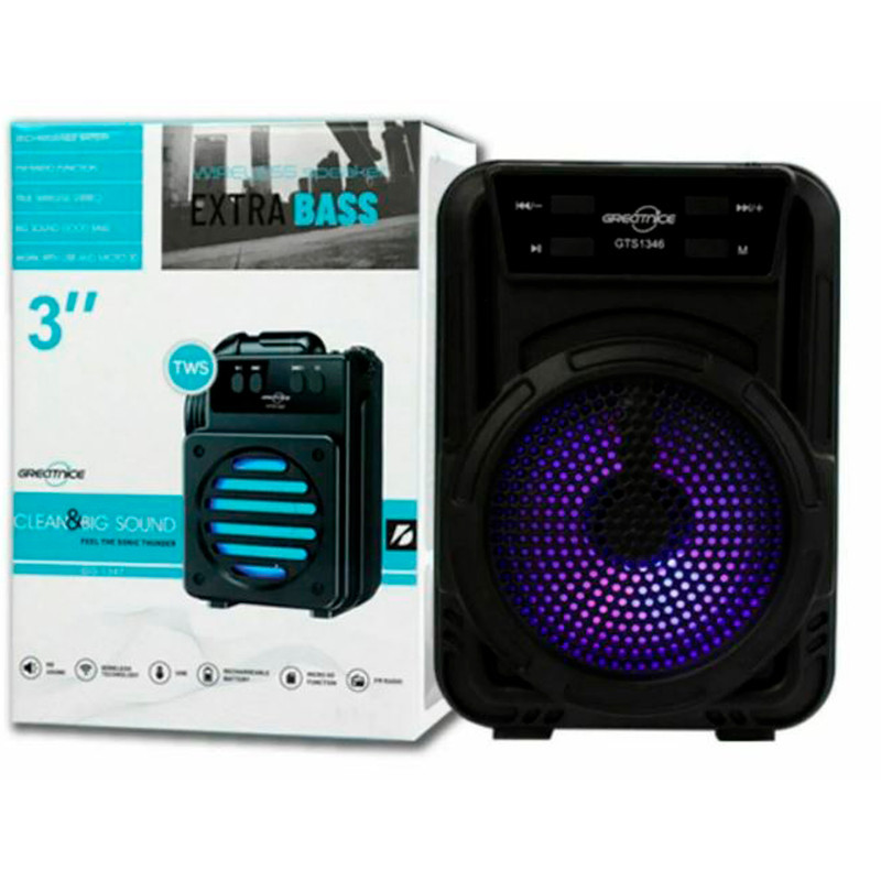 اسپیکر بلوتوثی قابل حمل مدل  gereatnice gts1346