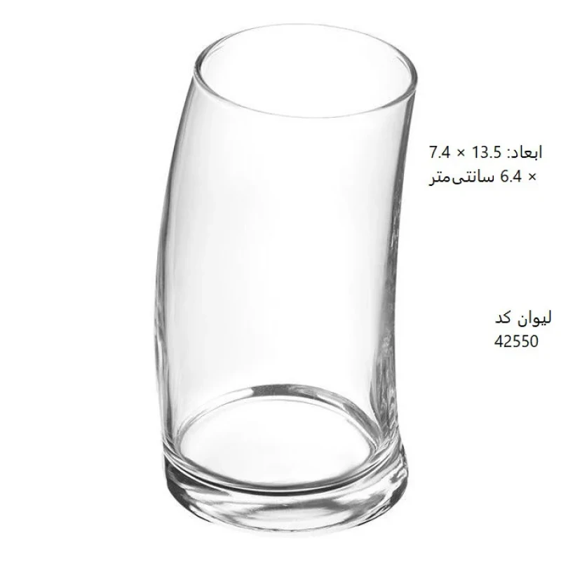 لیوان مدل بلند پنگوئن بسته 6 عددی