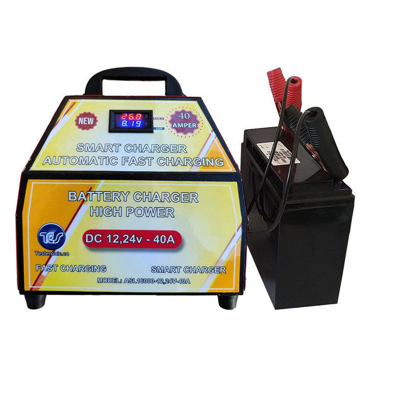شارژر باتری خودرو مدل ASL16000-40A-12-24V