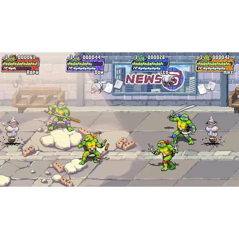 بازی Teenage Mutant Ninja Turtles Shredder's Revenge مخصوص PS5
