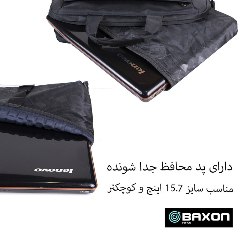 کیف لپ تاپ بگسون فورس مدل ALS-1606 مناسب برای لپ تاپ 14.1 تا 15.6 اینچی