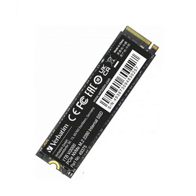 اس اس دی اینترنال PCIe Gen3 x4 ورباتیم مدل VI3000 ظرفیت 1 ترابایت