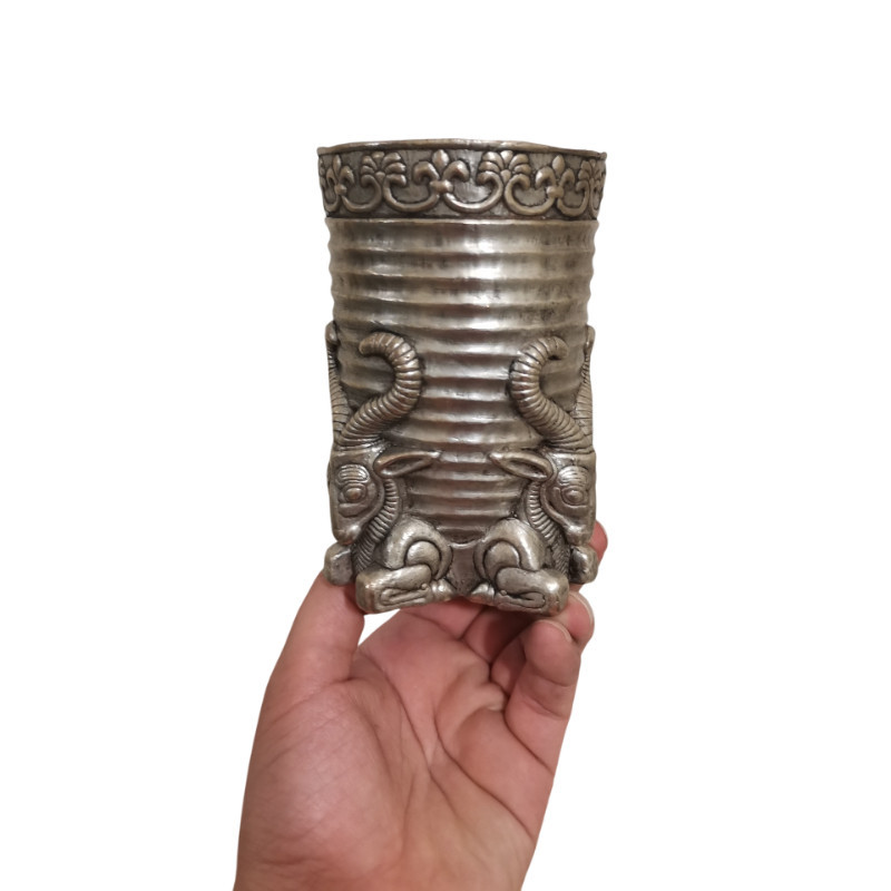 مجسمه مدل ریتون سه رخ قوچ هخامنشی