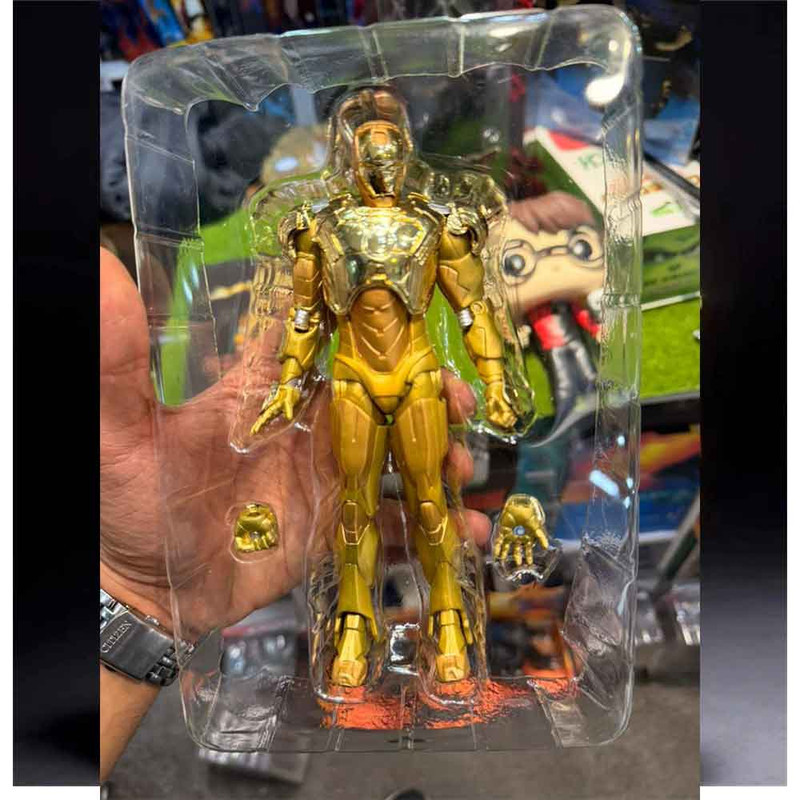 اکشن فیگور مدل آیرون من طرح Ironman 21  ارتفاع 18 سانتی‌متر
