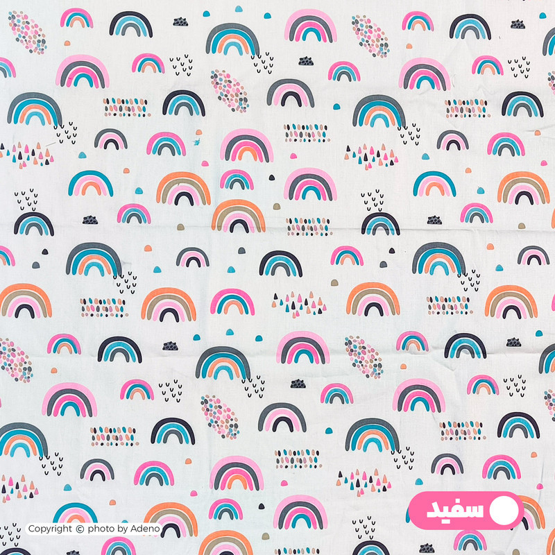 بالش نوزاد آدنو مدل رنگین کمان کد FI29