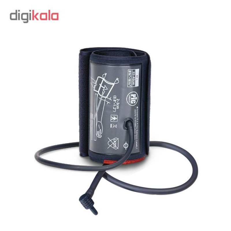 فشارسنج بازویی دیجیتال پیک سلوشن مدل help RAPID با تکنولوژی RAPID TECH، بازوبند فنری PiC READY، حافظه 200 رکورد برای 2 کاربر، نمایش میانگین نتایج، تشخیص آریتمی و هشدار خطای محاسباتی