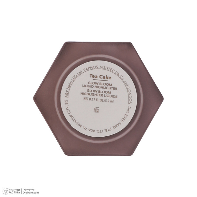 هایلایتر شیگلم مدل glow bloom teacake