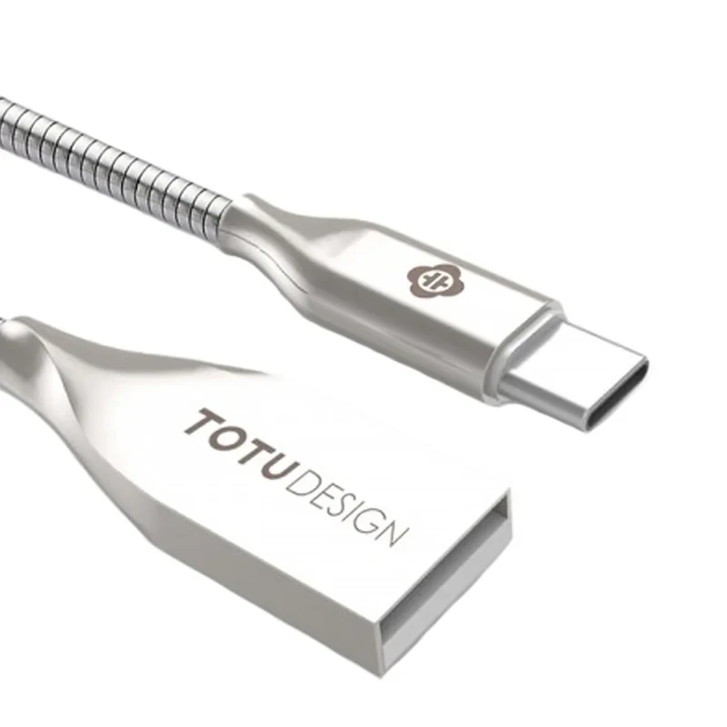 کابل تبدیل USB به Type-C توتو مدل Zinc Alloy به طول 1 متر
