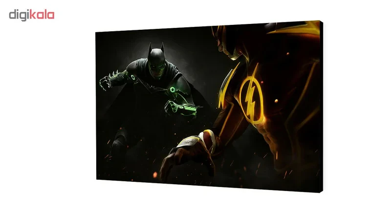 تابلو شاسی طرح Batman vs Flash مدل As1026